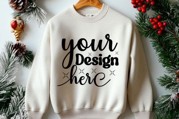 Christmas 18000 Sweatshirt Mockup 156: Graphics for Product Mockups