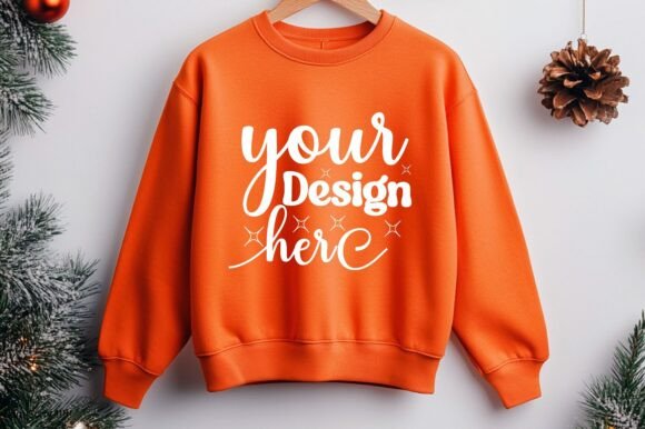 Christmas 18000 Sweatshirt Mockup 168 Graphics