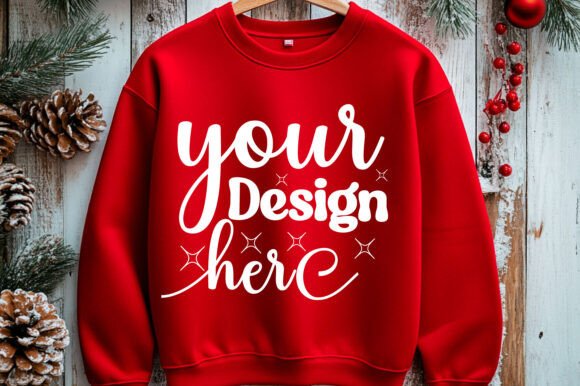 Christmas 18000 Sweatshirt Mockup 198 Graphics Review