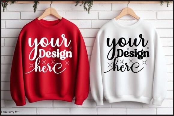 Christmas 18000 Sweatshirt Mockup 42: Graphics & Product Mockups
