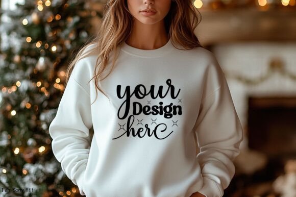 Christmas 18000 Sweatshirt Mockup: Graphics