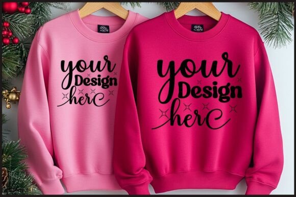 Christmas 18000 Sweatshirt Mockup: Premium Graphics