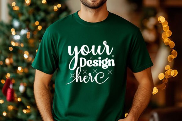 Christmas Sweatshirt Men Mockup 44: Graphics for Product Mockups