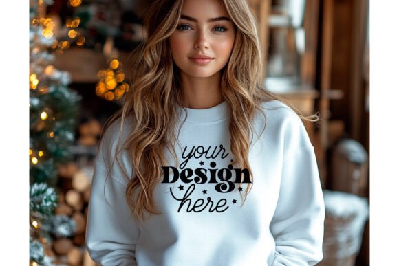 Christmas Sweatshirt Mockup 60: Graphics for Product Mockups