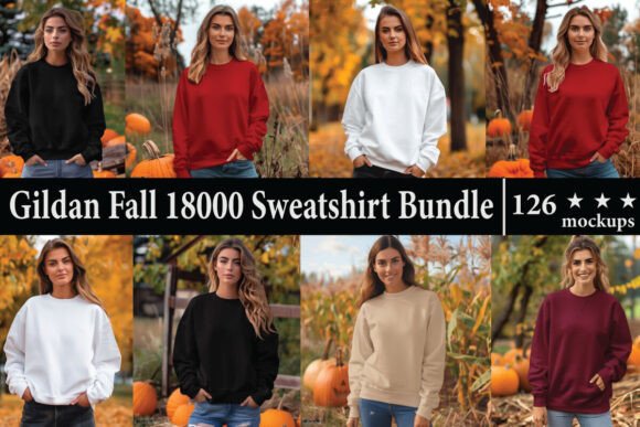 Gildan Fall 18000 Sweatshirt Mockup Bund Review