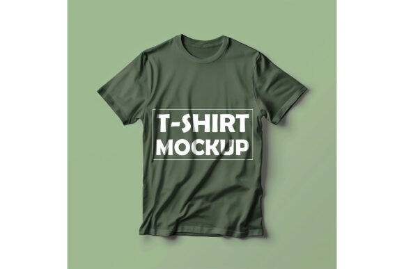 Gray Round Neck Mockup for Graphics