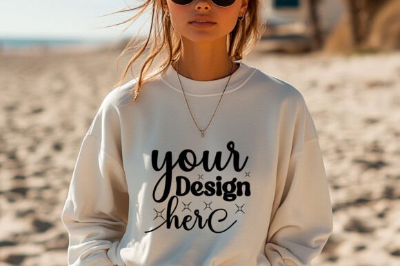 Summer Sweatshirt Mockup 125: Graphics for Product Mockups