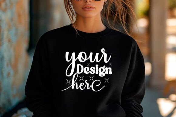 Summer Sweatshirt Mockup 25: Graphics & Product Mockups