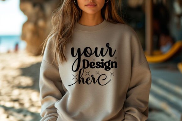 Summer Sweatshirt Mockup 50: Graphics for Product Mockups