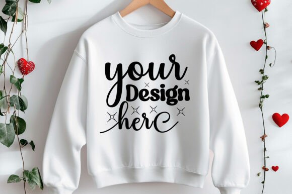 Valentine Day Sweatshirt Mockup 82 Graphics Review